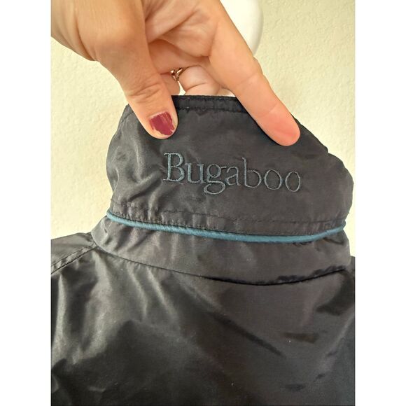 Vintage 90’s Columbia Bugaboo Ski SnowJacket Women’s M Two-Tone Teal Black - Picture 2 of 8